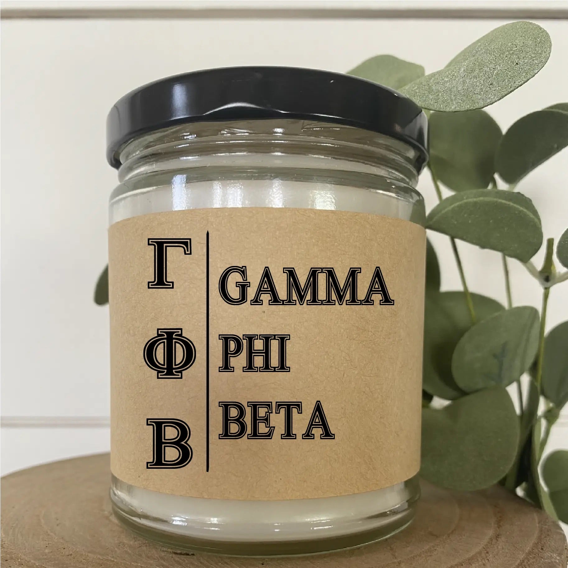 SS Sorority 9oz. VOLCANO 9oz Greek Chic Soy Candle