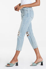 DEAR JOHN Super HiRise FRANKIE Distressed Ankle Crop Jean