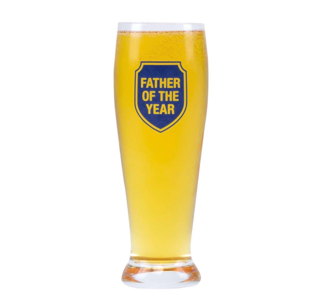 AF FATHER OF THE YEAR Logo Pilsner Glass