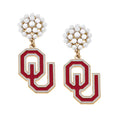 CS Sooner Earrings