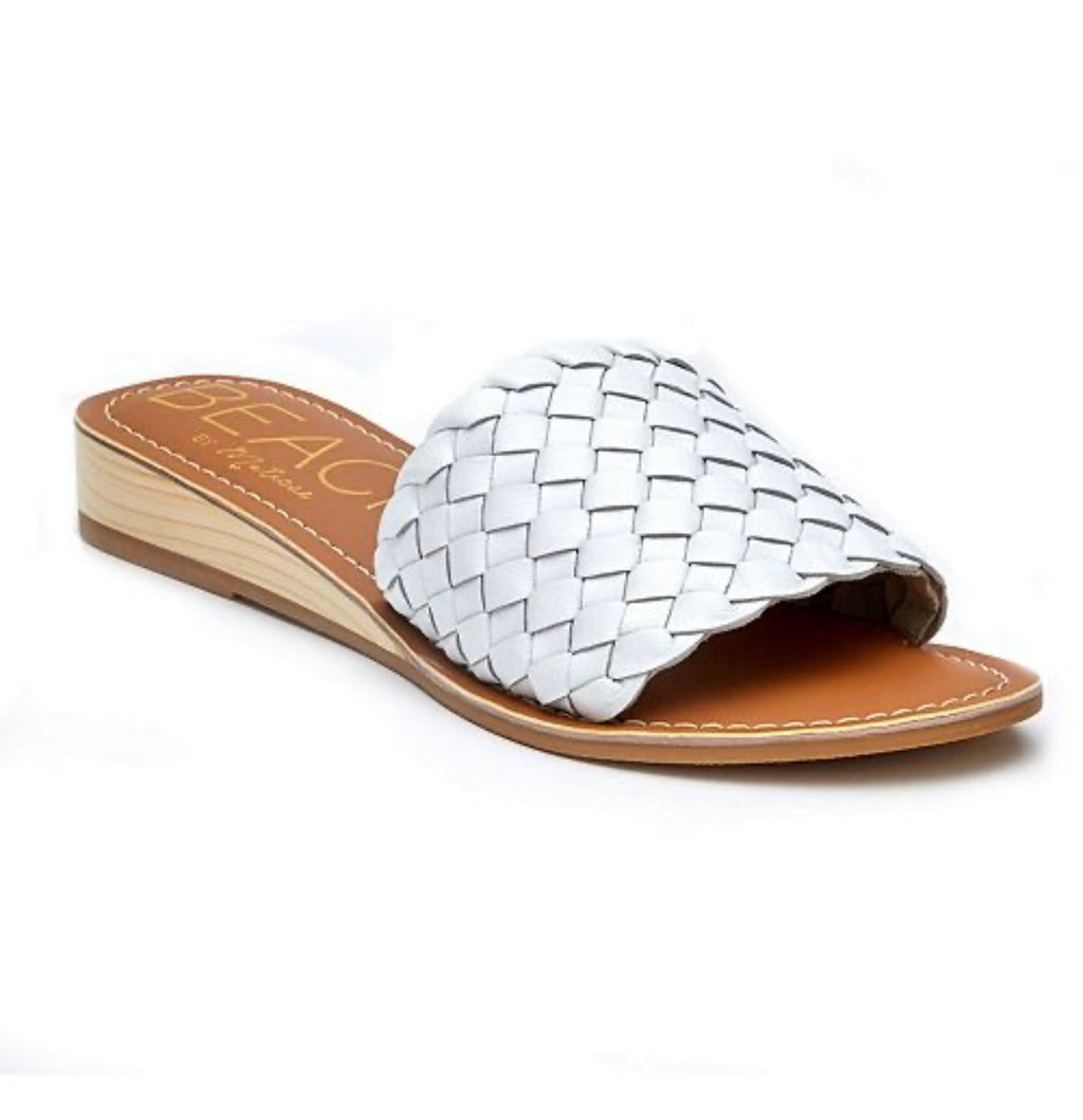 BEACH by MATISSE Braided PIPELINE MiniWedge Slide Sandal