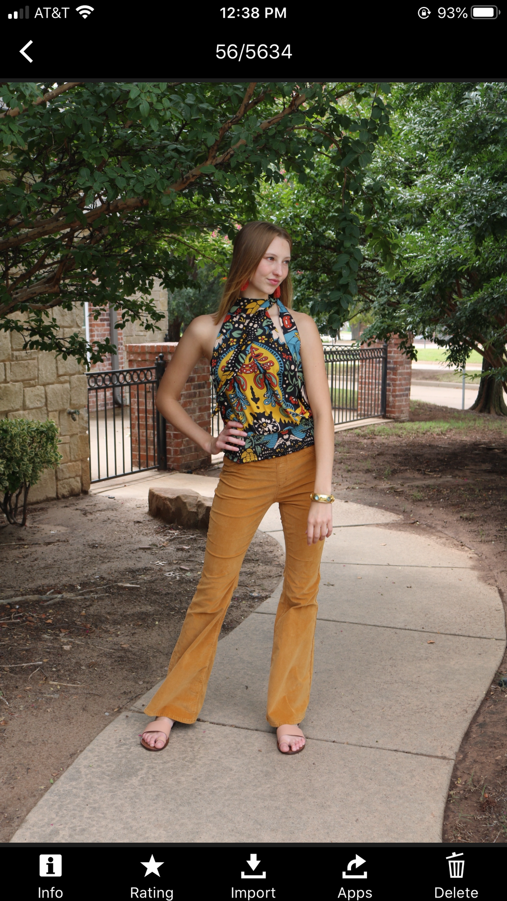 FREE PEOPLE Corduroy PULL ON Flare Jean