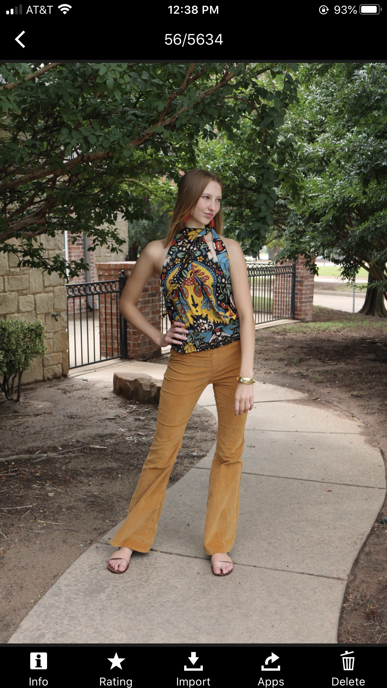 FREE PEOPLE Corduroy PULL ON Flare Jean