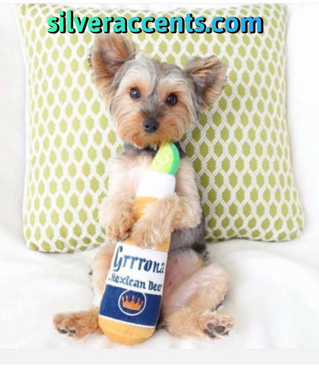 HDD GRRRONA Beer Bottle Squeaker Toy