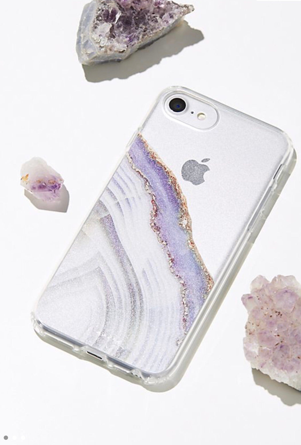 THE CASERY Light Purple AGATE Phone Case