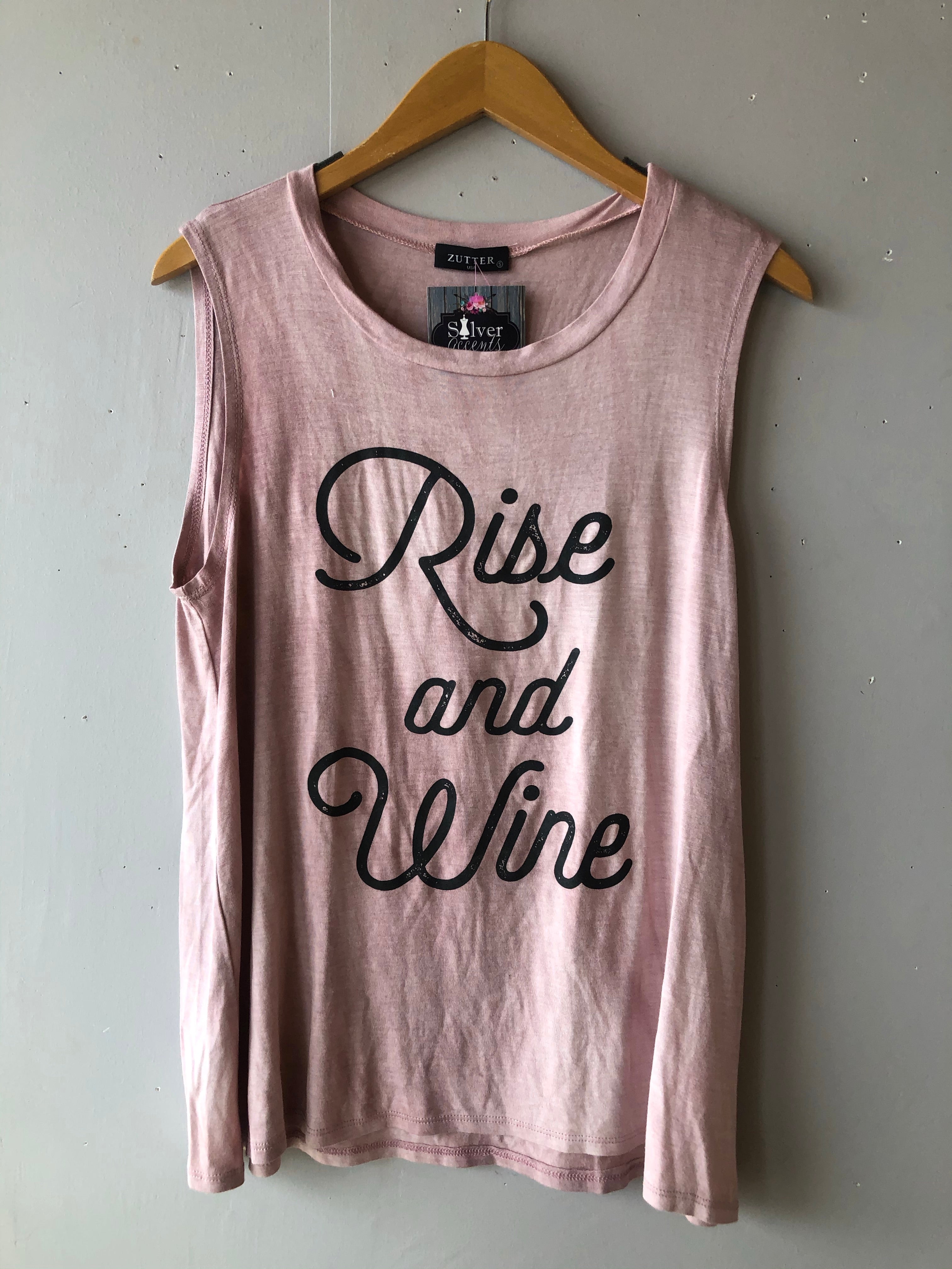 ZUTTER Dip Dye RISE AND WINE Tank