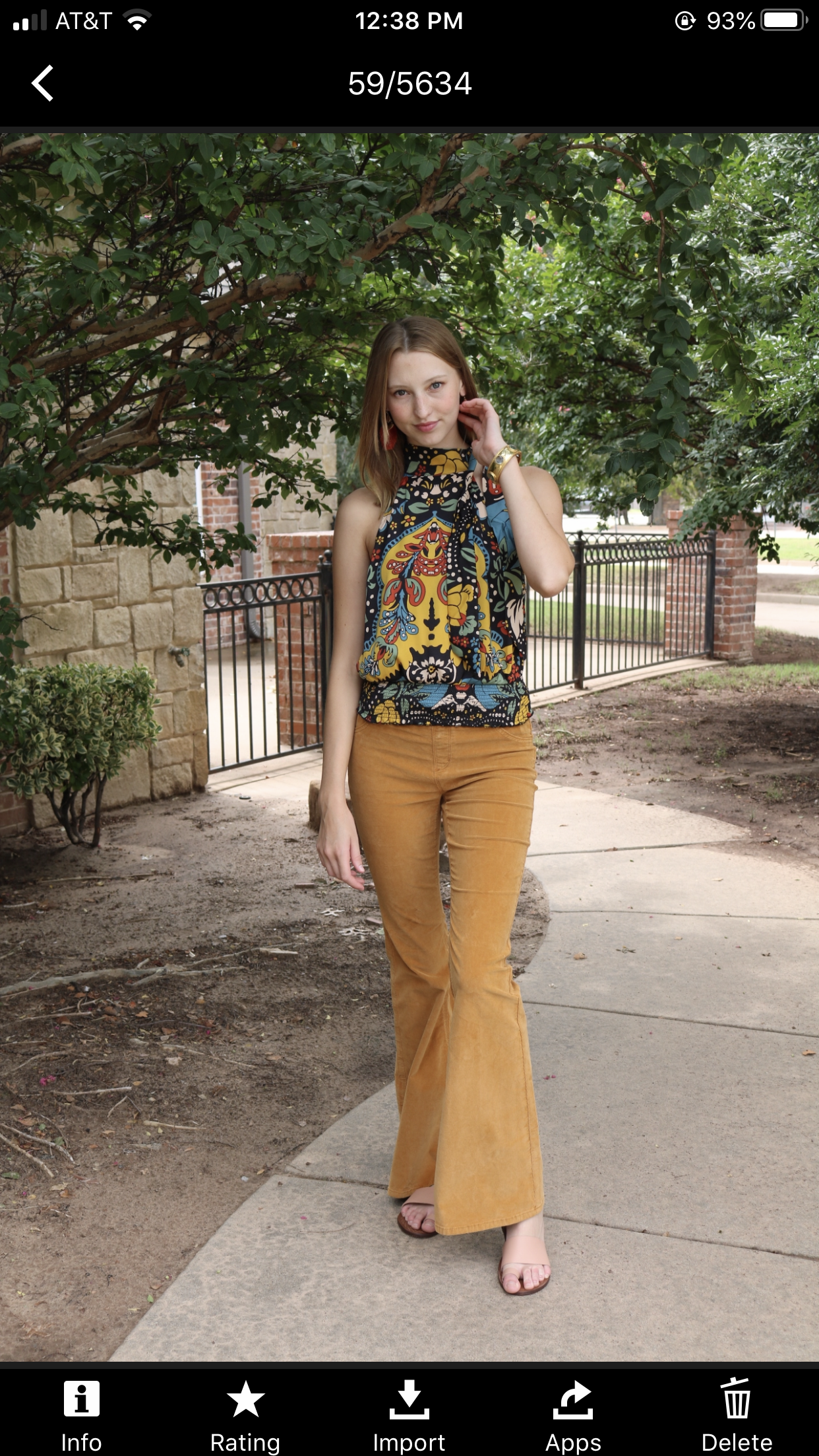 FREE PEOPLE Corduroy PULL ON Flare Jean