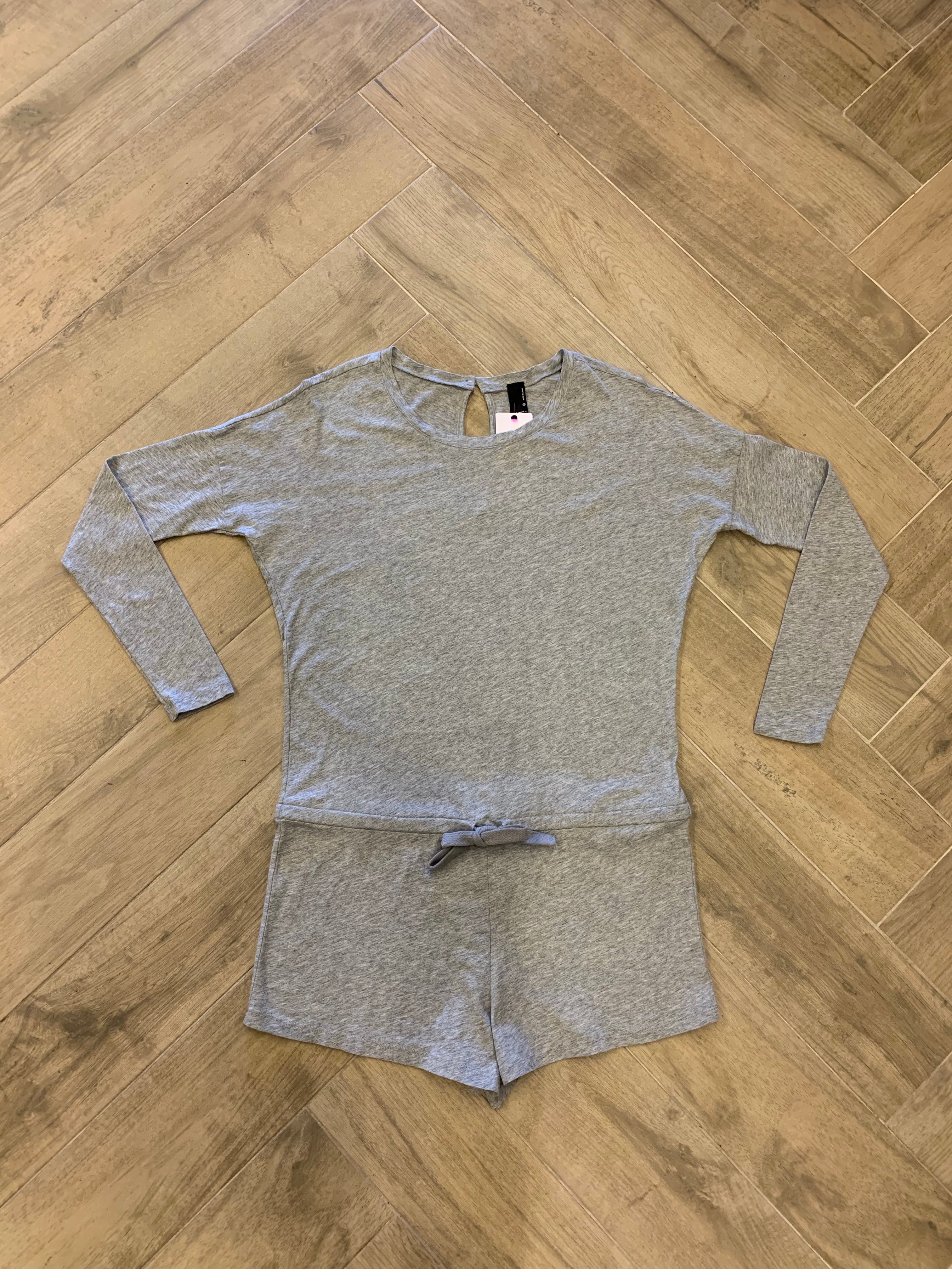 BOBI TURNBACK TIME Dropshoulder Heathergrey Romper