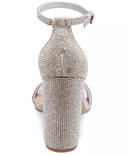 STEVE MADDEN Crystal CARRSON-R Ankle Strap Heel Shoe