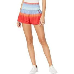 FREE PEOPLE Smocked Waist THE WAY HOME Shorts