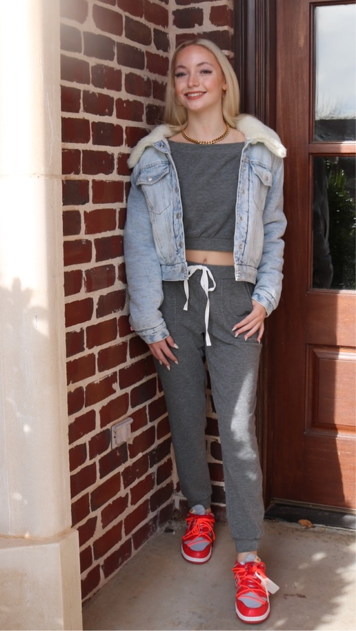 BOBI CozyHeatherKnit SERENA Pocket Jogger