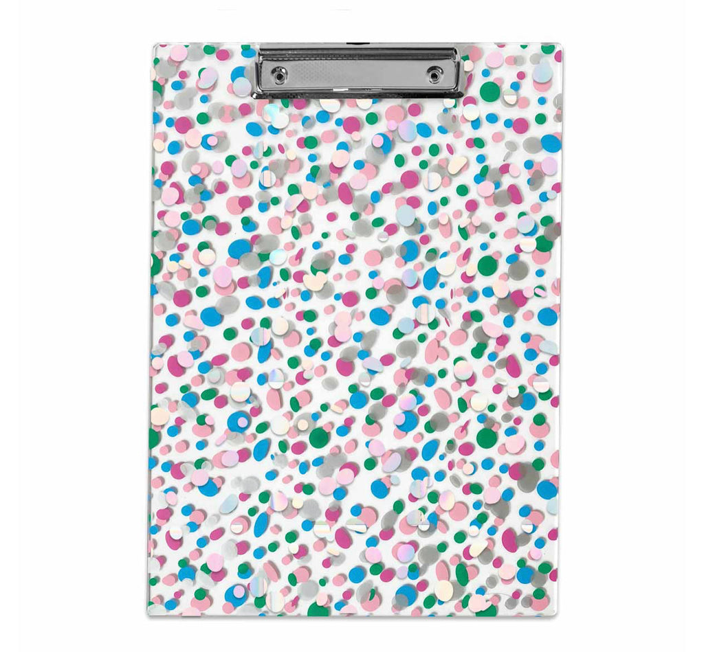 PACKED PARTY Covered In Confetti ClipBoard