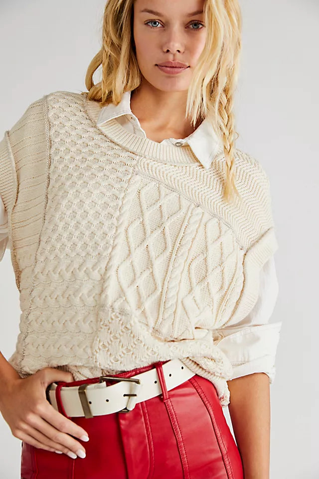 FREE PEOPLE We The Free GETTY Leather Belt