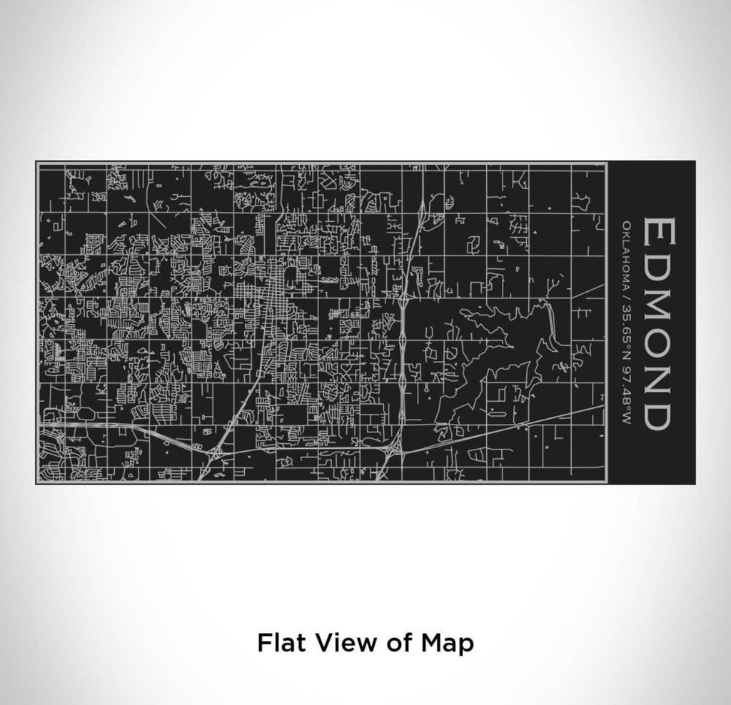 DIRECTIONS Engraved Map Hip Flask w/Funnel