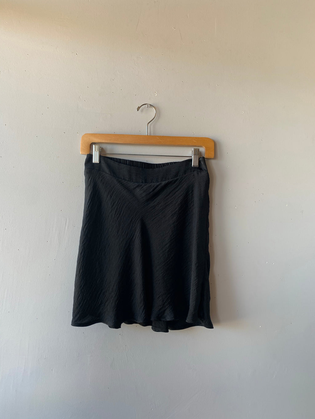 WIishlist! CREEDENCE WaistBand Satin Mini Skirt