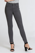 DEAR JOHN High Rise GISELE Suede Skinny Jean