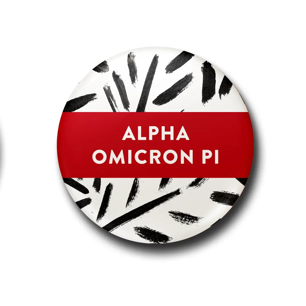 MS Sorority PATTERNED Greek Chic Sticker