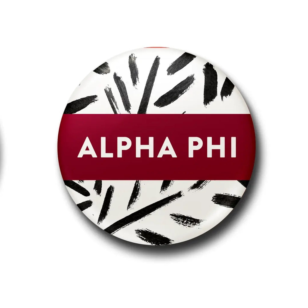 MS 4pc Sorority PATTERNED Greek Chic Coaster Set