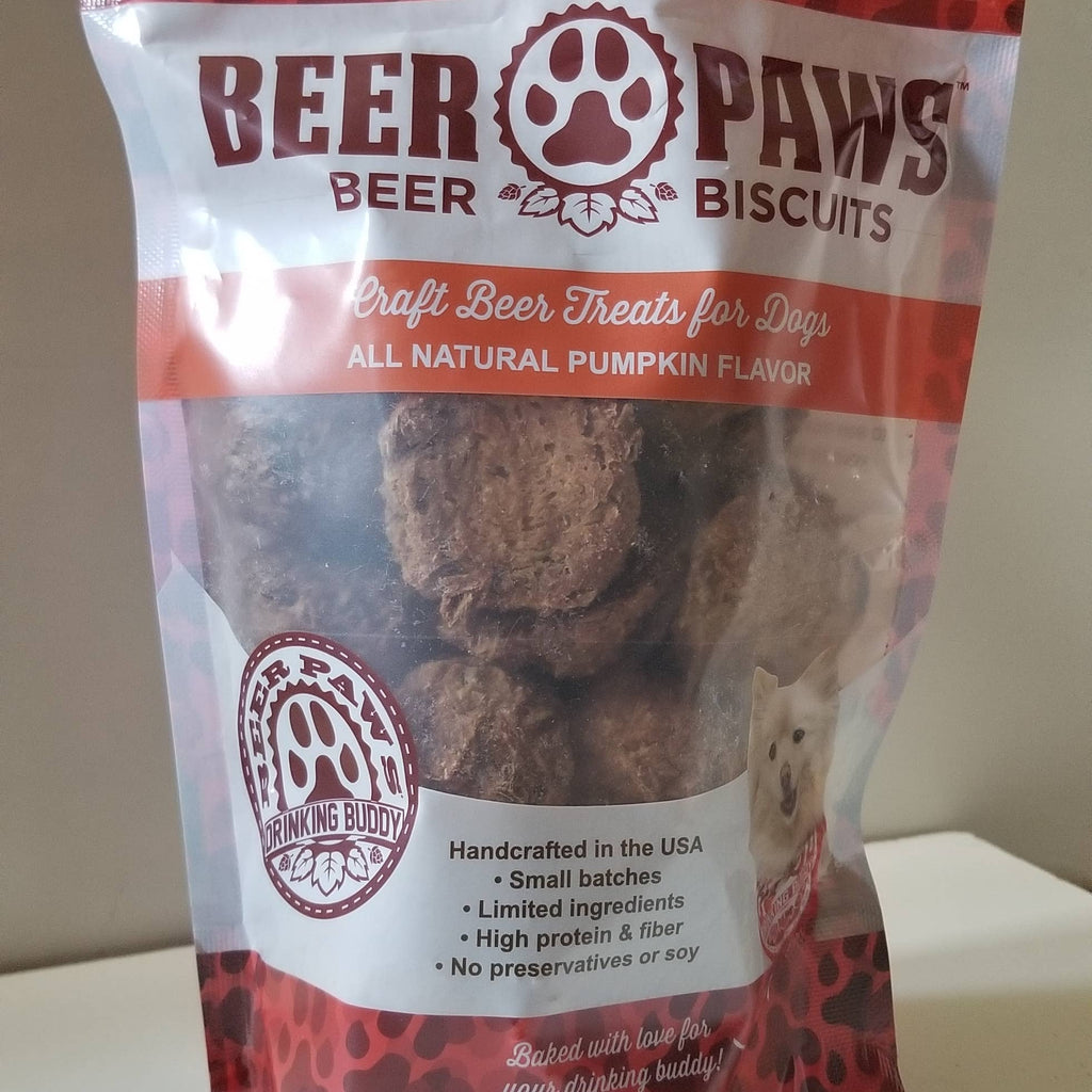 BEER PAW 6oz (25pcs)  Craft Beer Dog Treats