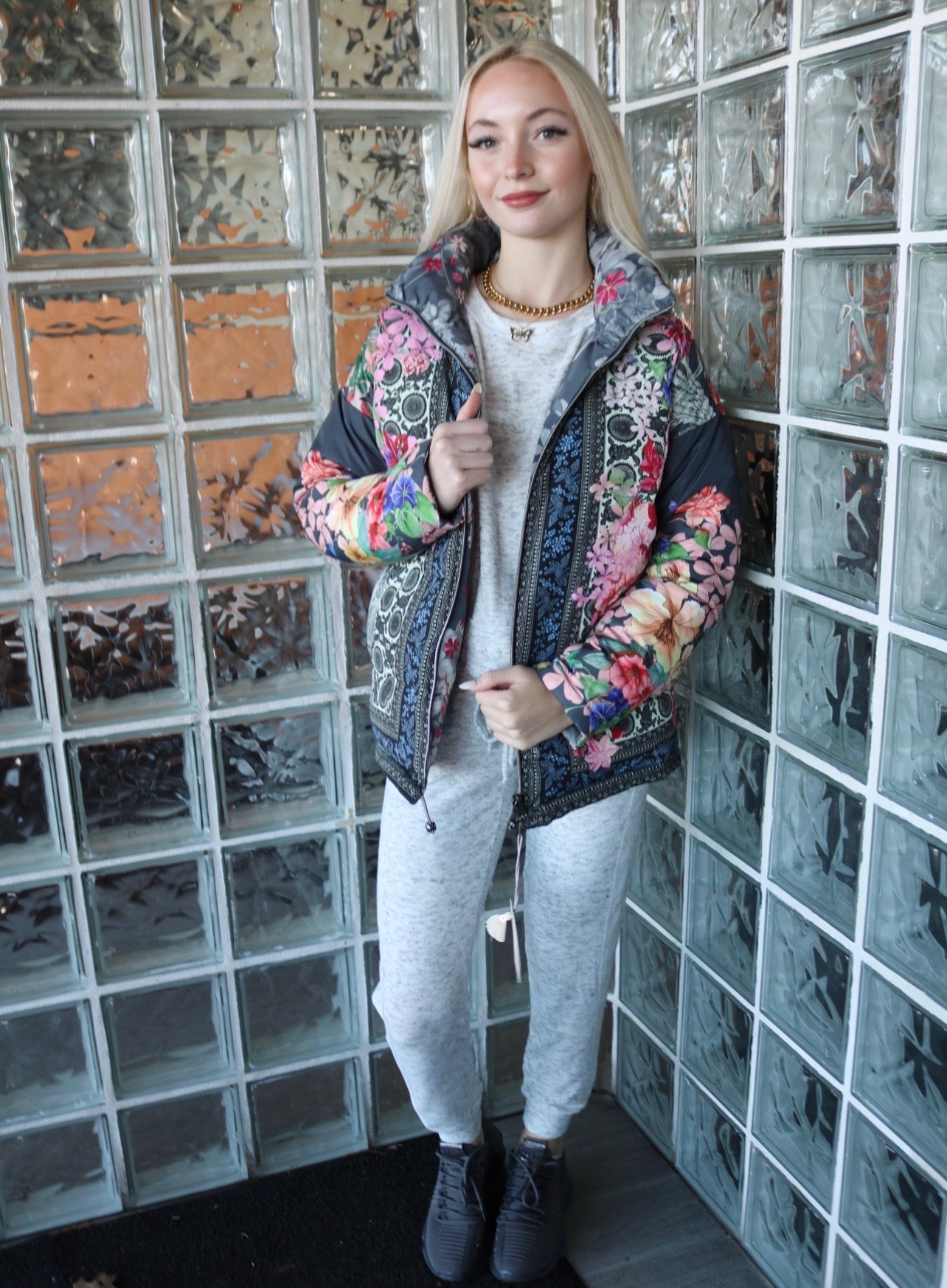 JOHNNY WAS Reversible LINDANA Down Parka