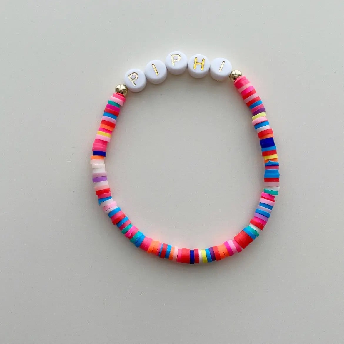 TA Sorority MULTI/GOLD Greek Chic Bracelet