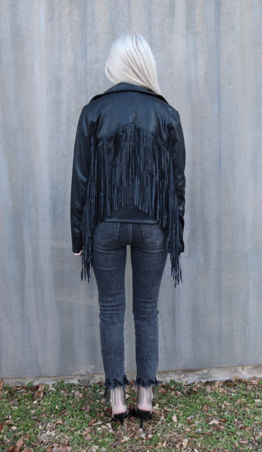 DEAR JOHN Rhinestone Hem STELLA Distressed Jean