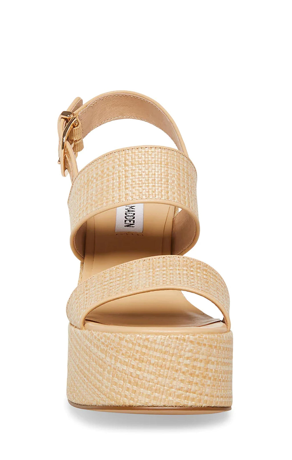 STEVE MADDEN Natural Raffia VALORY Sandal