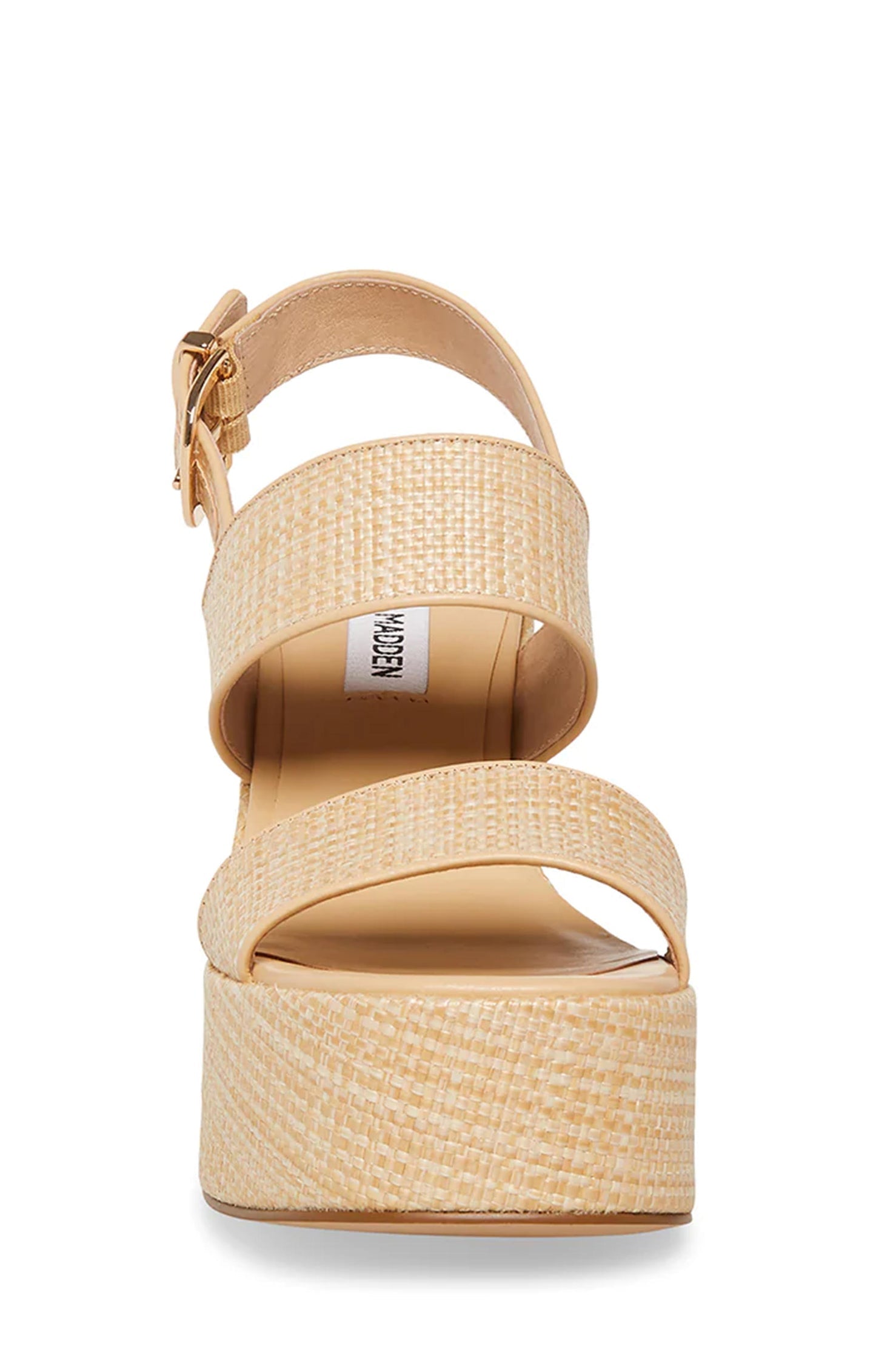 STEVE MADDEN Natural Raffia VALORY Sandal