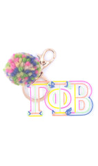 AL Sorority Keychain CONFETTI Pouch