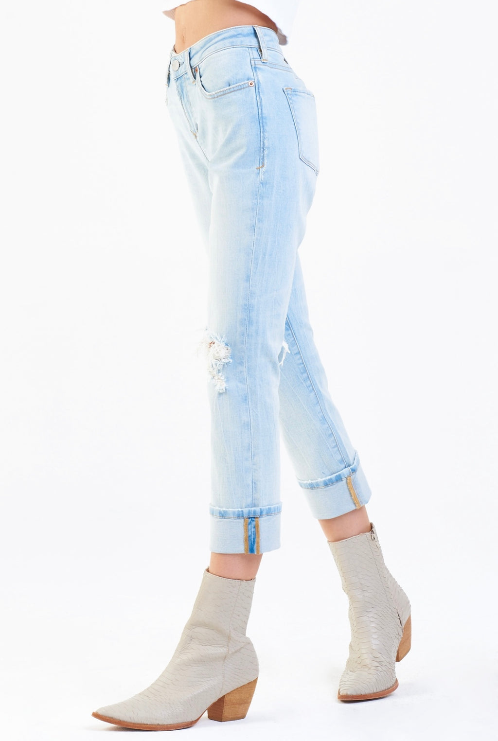 DEAR JOHN Cuffed BLAIRE Hi~Rise Jean