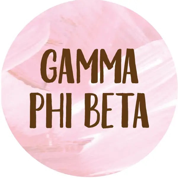 MS Sorority ABSTRACT Greek Chic Sticker