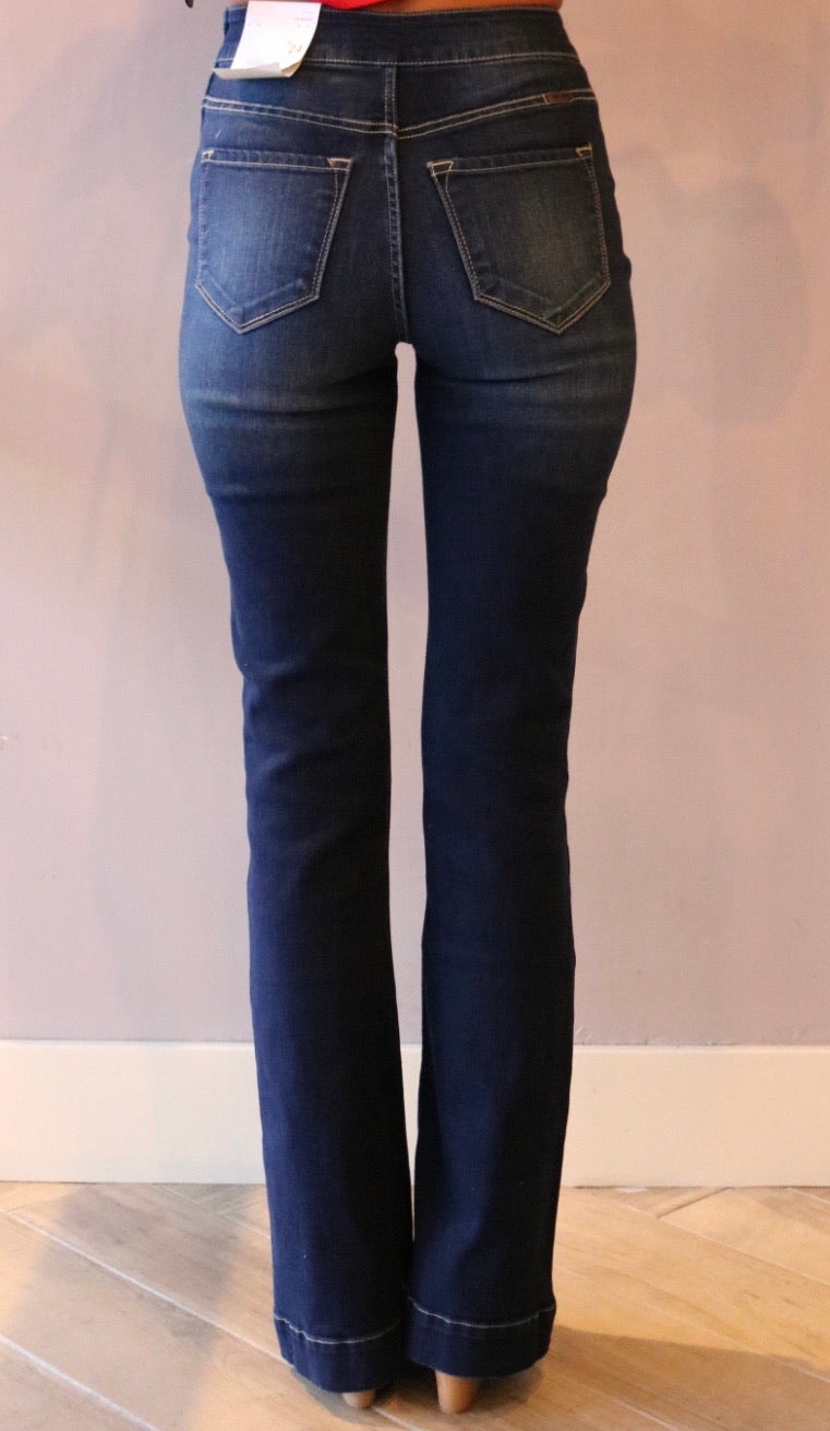 KANCAN BRIDGET Highrise SideZip Flare Jeans
