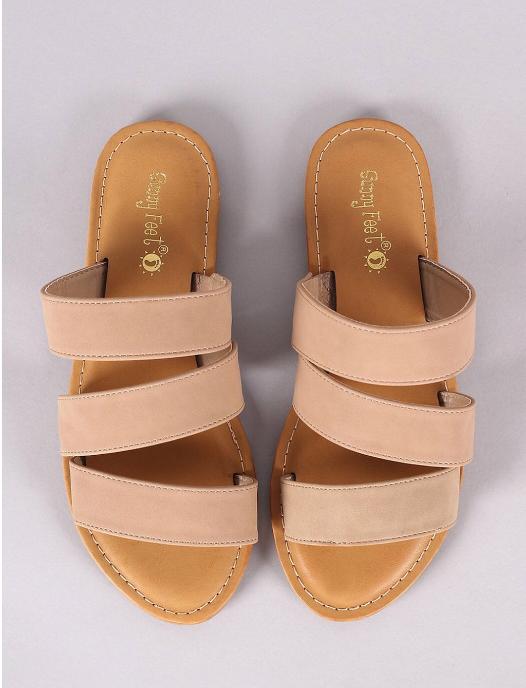 TURF Asymmetrical Strappy Sandals