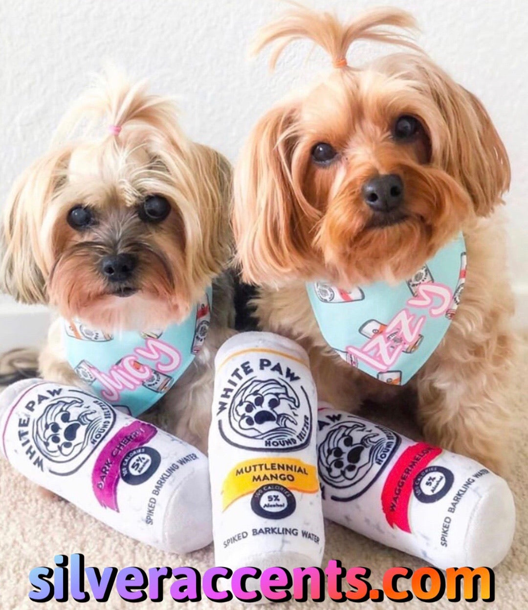 HDD WHITE PAW Can Squeaker Toy