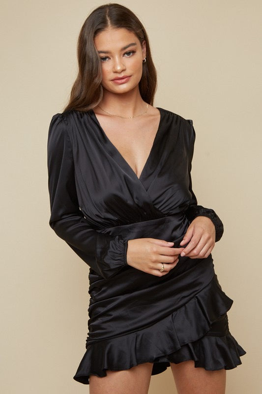 BECK Ruched Detail Dress