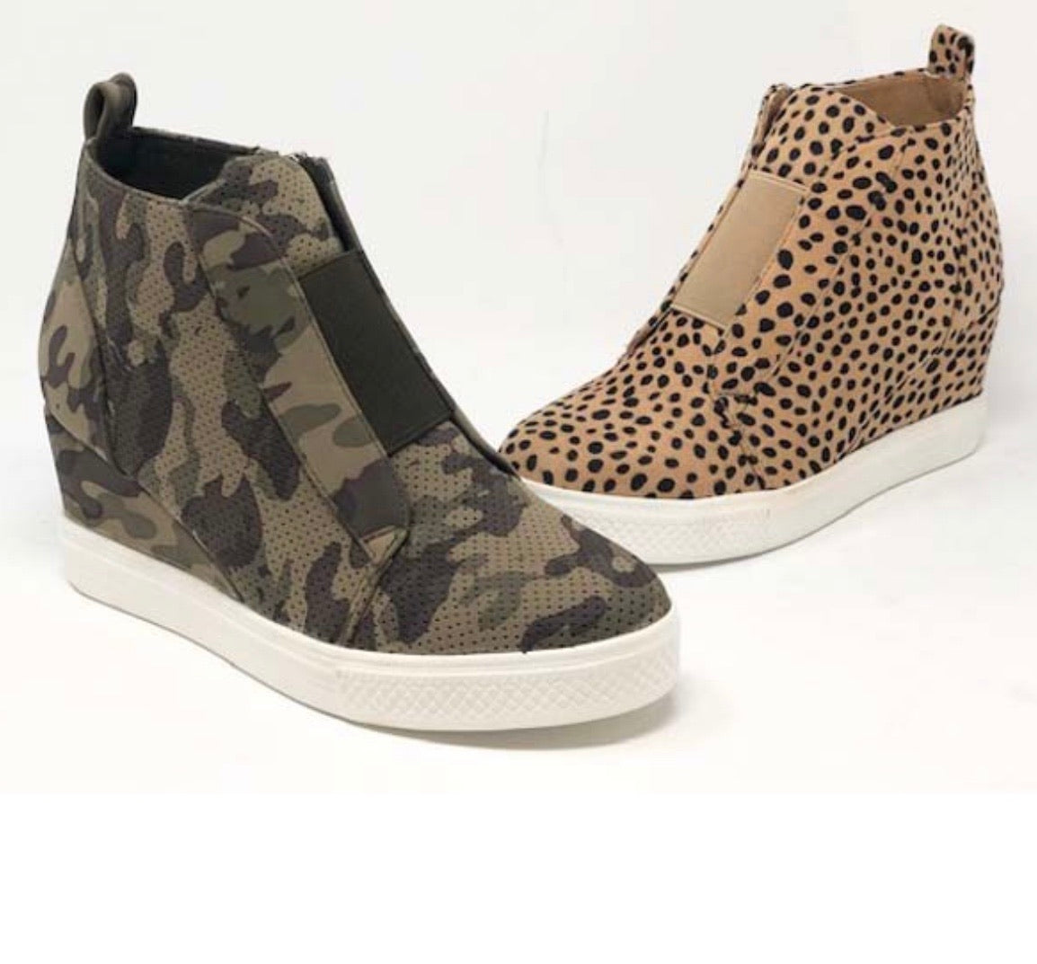 Ccocci BREEZY Print Hidden Wedge Sneaker Shoe