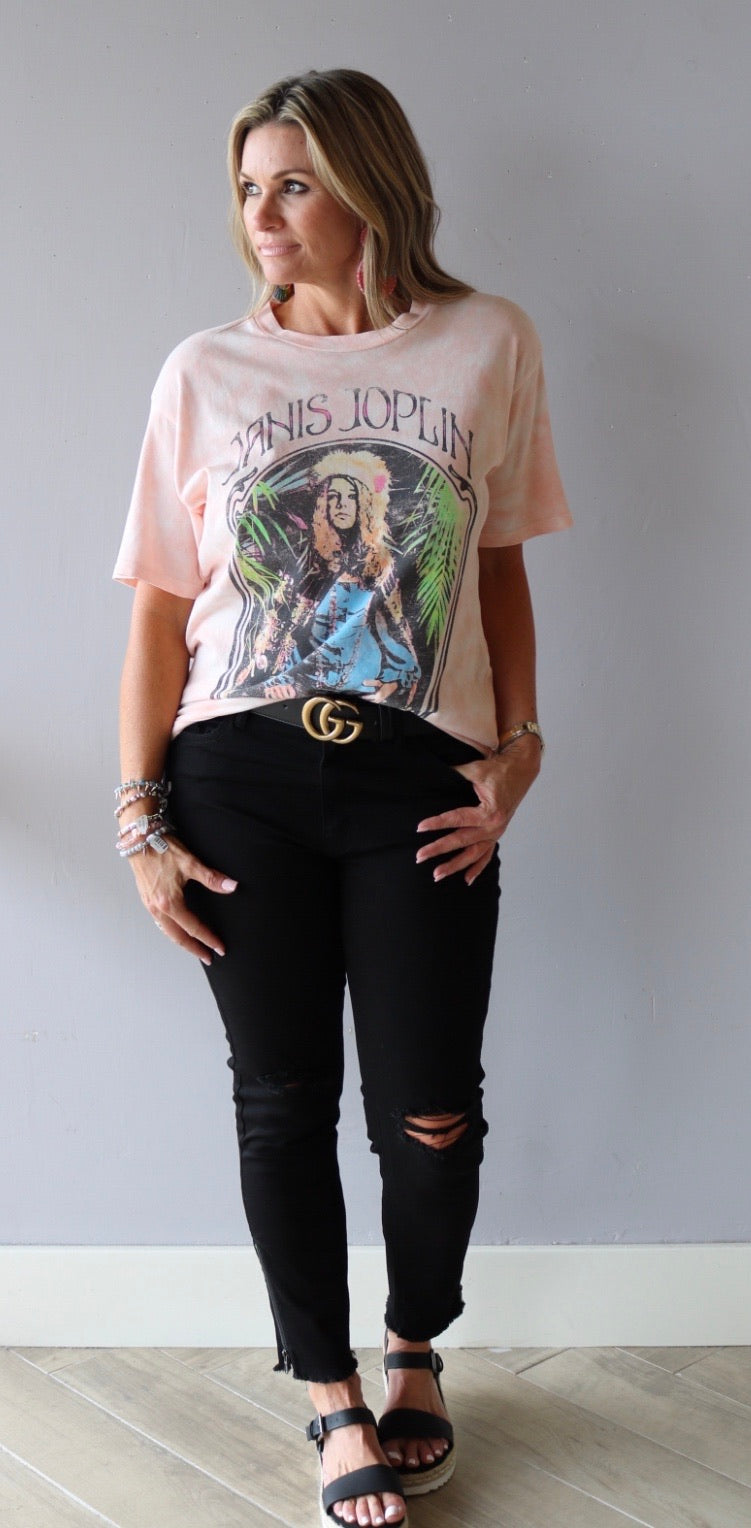 DAYDREAMER JANIS JOPLIN Art Nouveaux Weekend Top