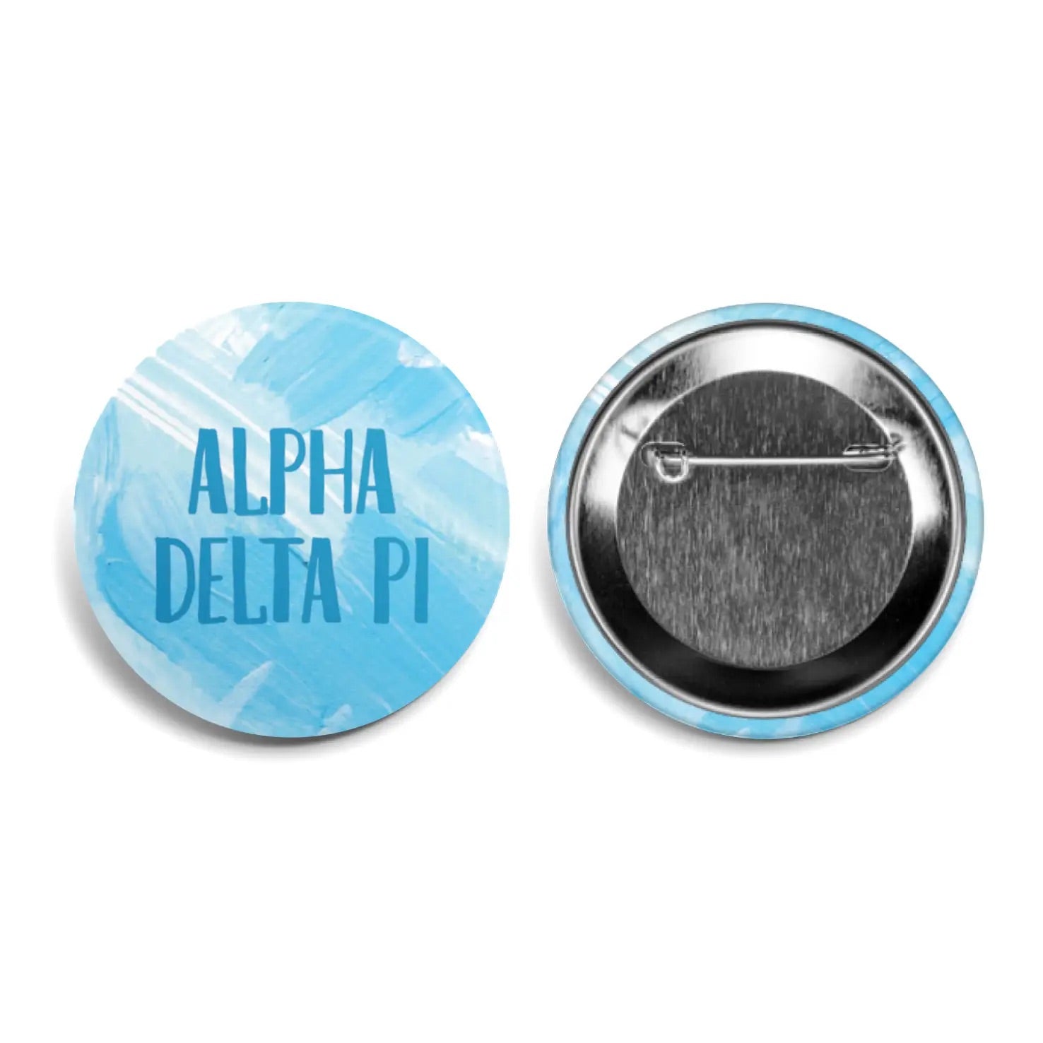 MS Sorority ABSTRACT Greek Chic Button