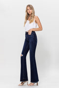 VERVET Hi~Rise BELLA Distressed Flare Jean