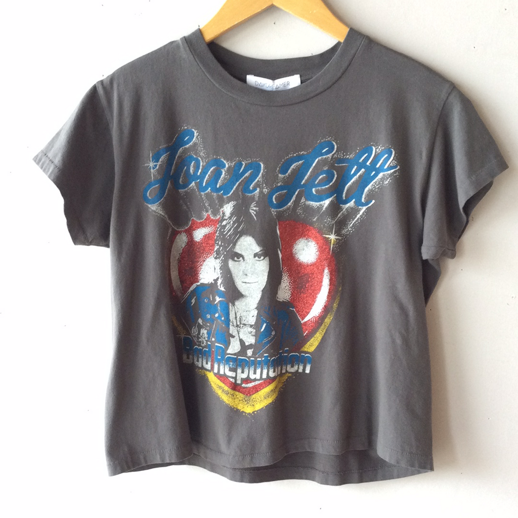 DAYDREAMER Joan Jett BAD REPUTATION Girlfriend Tee