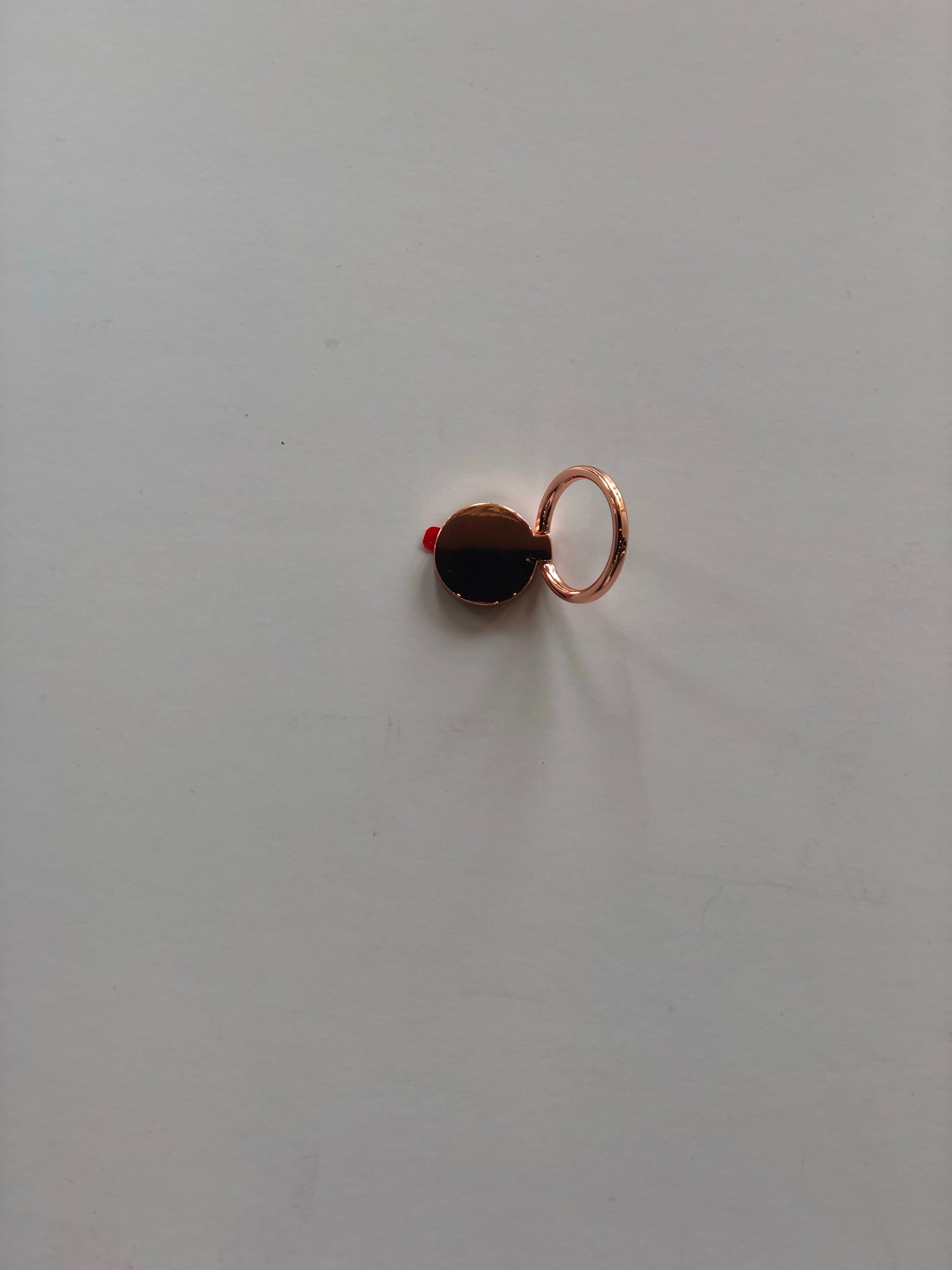 THE CASERY Rose Gold PHONE RING