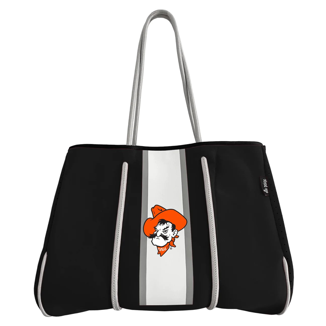 CD Collegiate Logo Neoprene Tote Bag