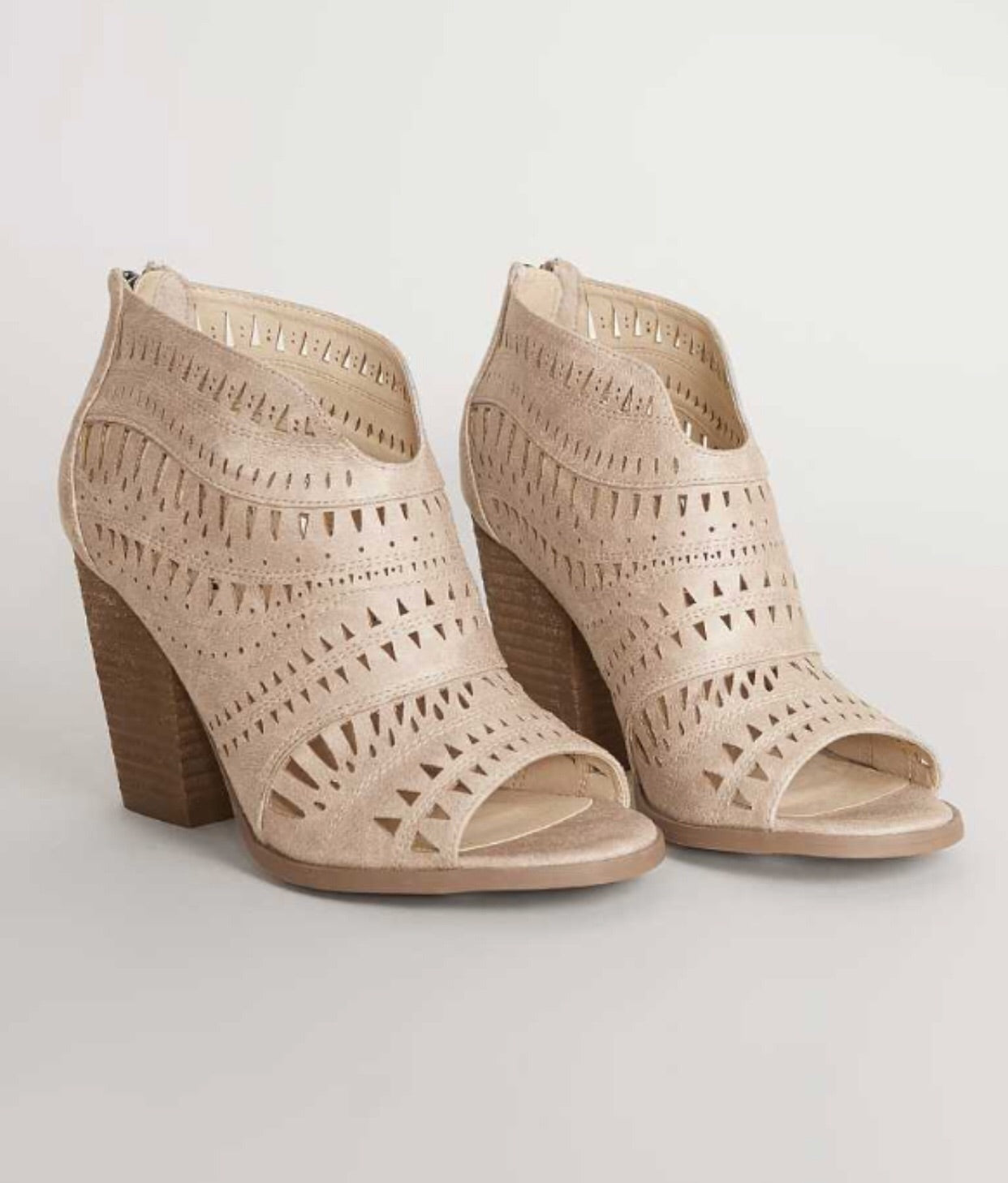 NOT RATED Laser Cut GROOVE THANG Booties