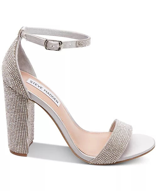 STEVE MADDEN Crystal CARRSON-R Ankle Strap Heel Shoe