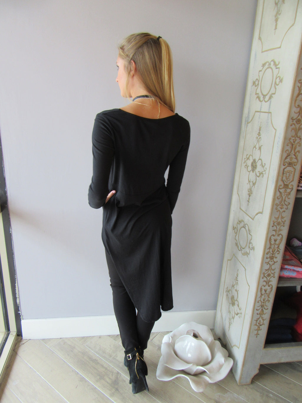 BOBI Jersey CASTLE RUN Asymmetric HiLo Top