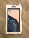 Dark Blue Agate IPhone Clear Case
