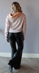 FREE PEOPLE Slouchy RICKY ExposeSeam Sweater Top