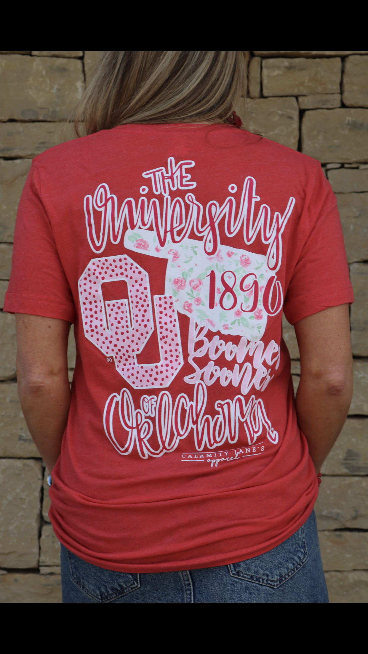 CALAMITY JANE University STORYBOARD Tee Shirt Top