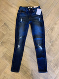 KANCAN MidRise STELLAR Distressed Skinny Jeans