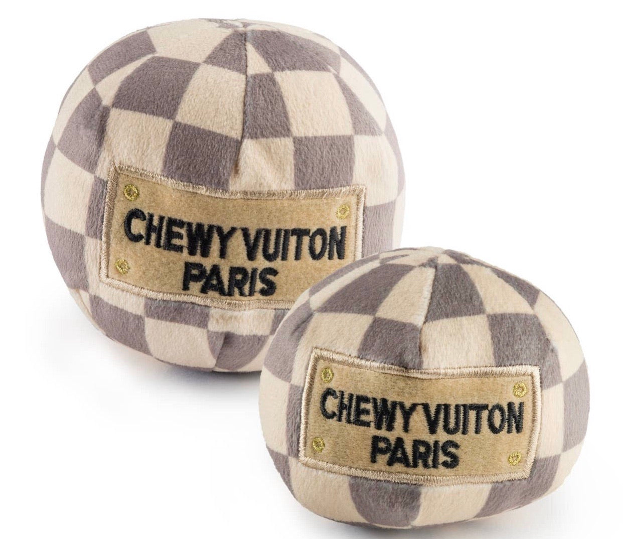 HDD Crackle CHEWY VUITON Ball Squeaker Toy